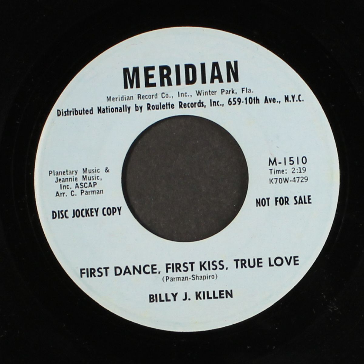 georgia boy / first dance, first kiss, true love by BILLY J. KILLEN