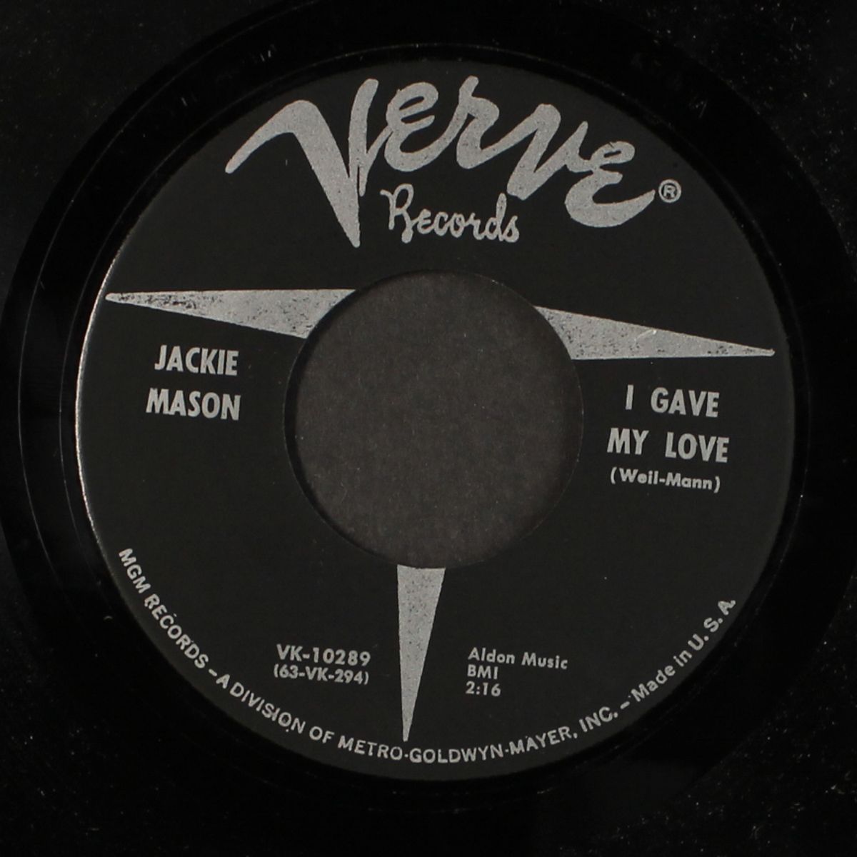 don't blame the bossa nova / i gave my love by JACKIE MASON