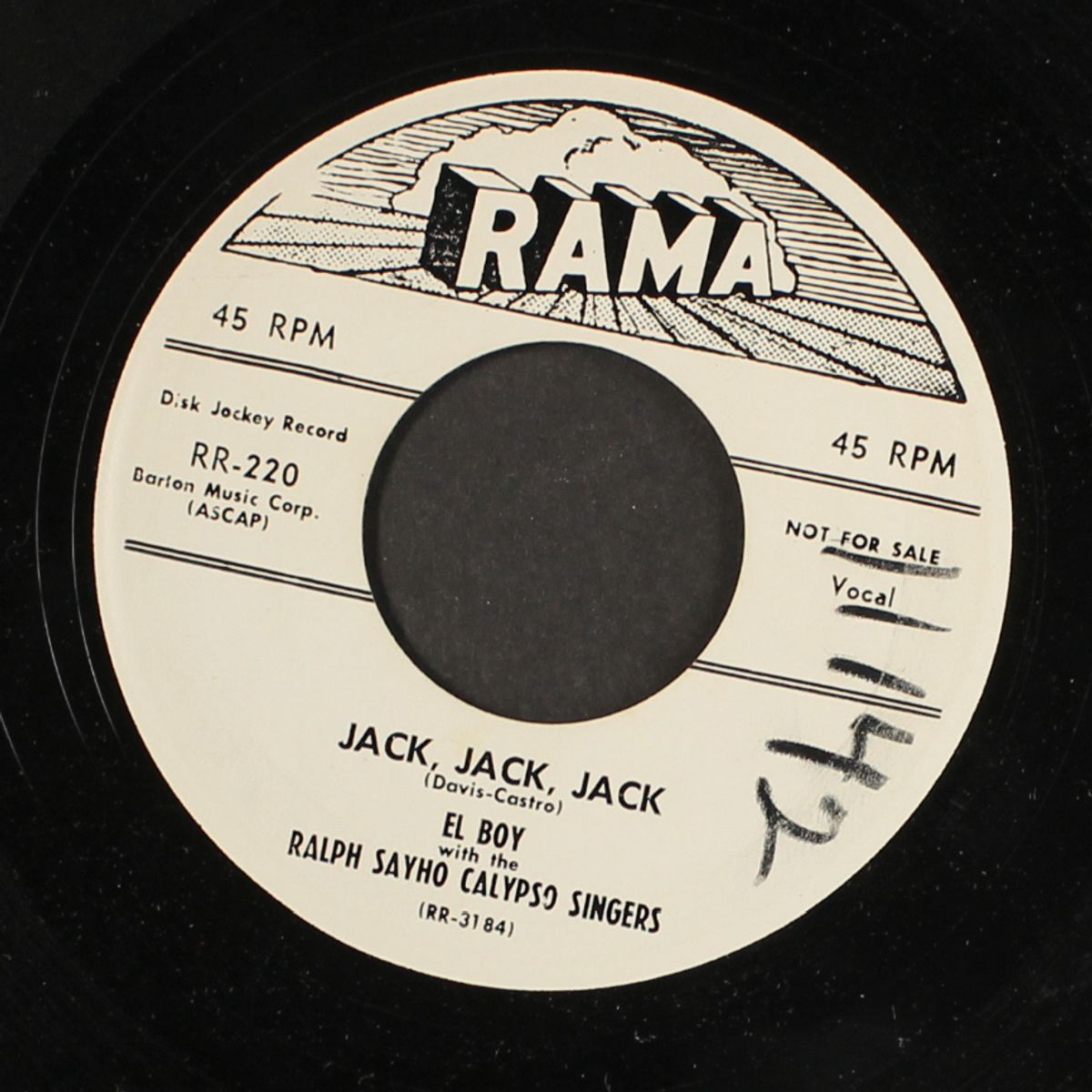 jack, jack, jack / tonight my heart she is crying by EL BOY