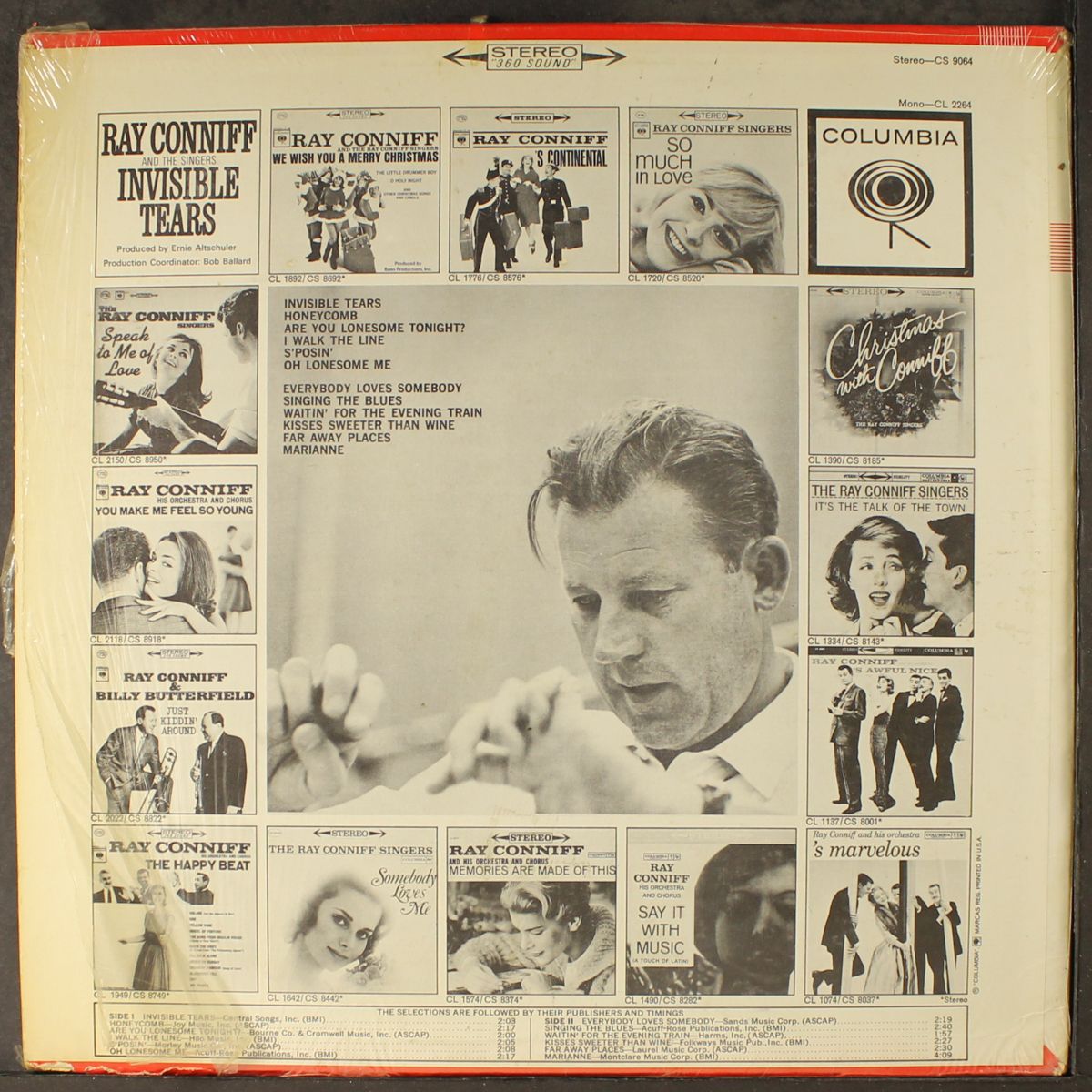 invisible tears by RAY CONNIFF SINGERS