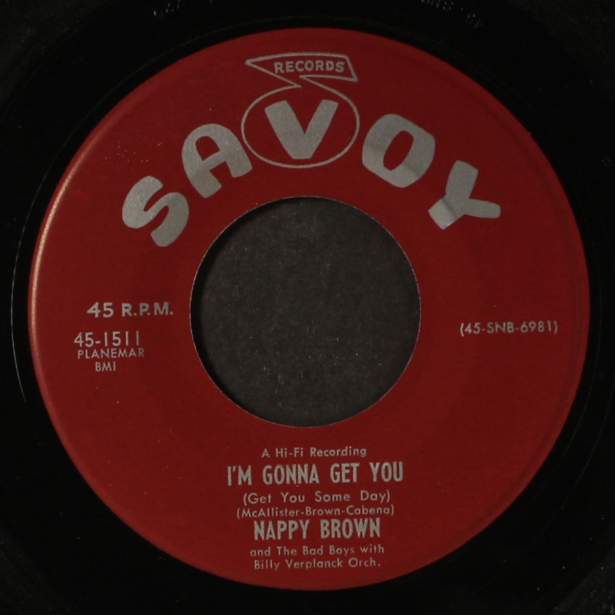pretty girl / i'm gonna get you by NAPPY BROWN