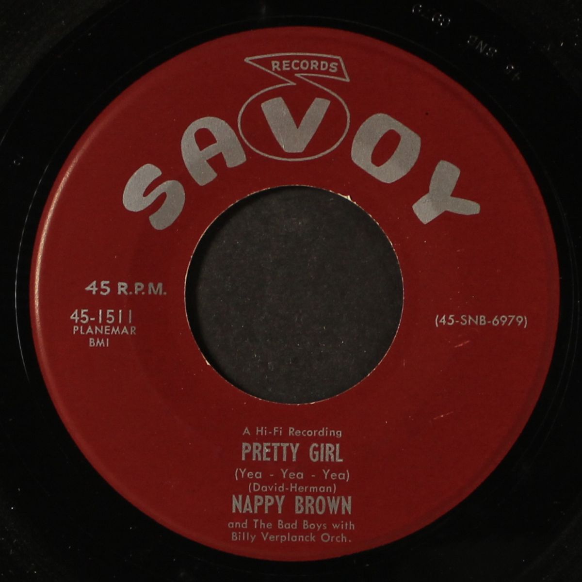pretty girl / i'm gonna get you by NAPPY BROWN