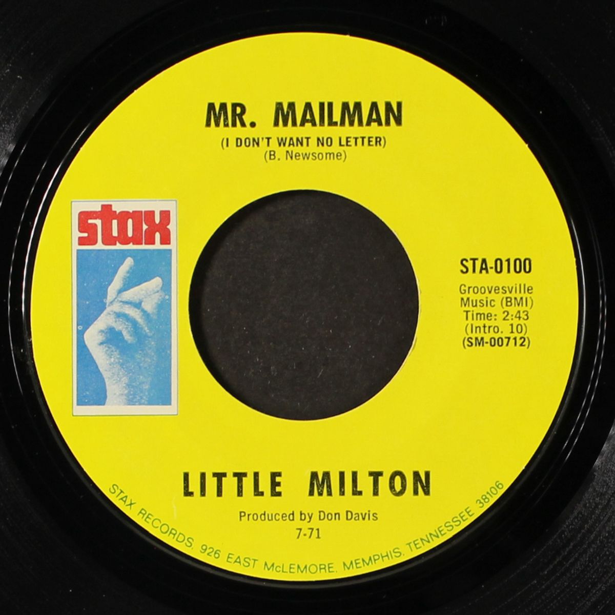 if that ain't a reason / mr. mailman by LITTLE MILTON