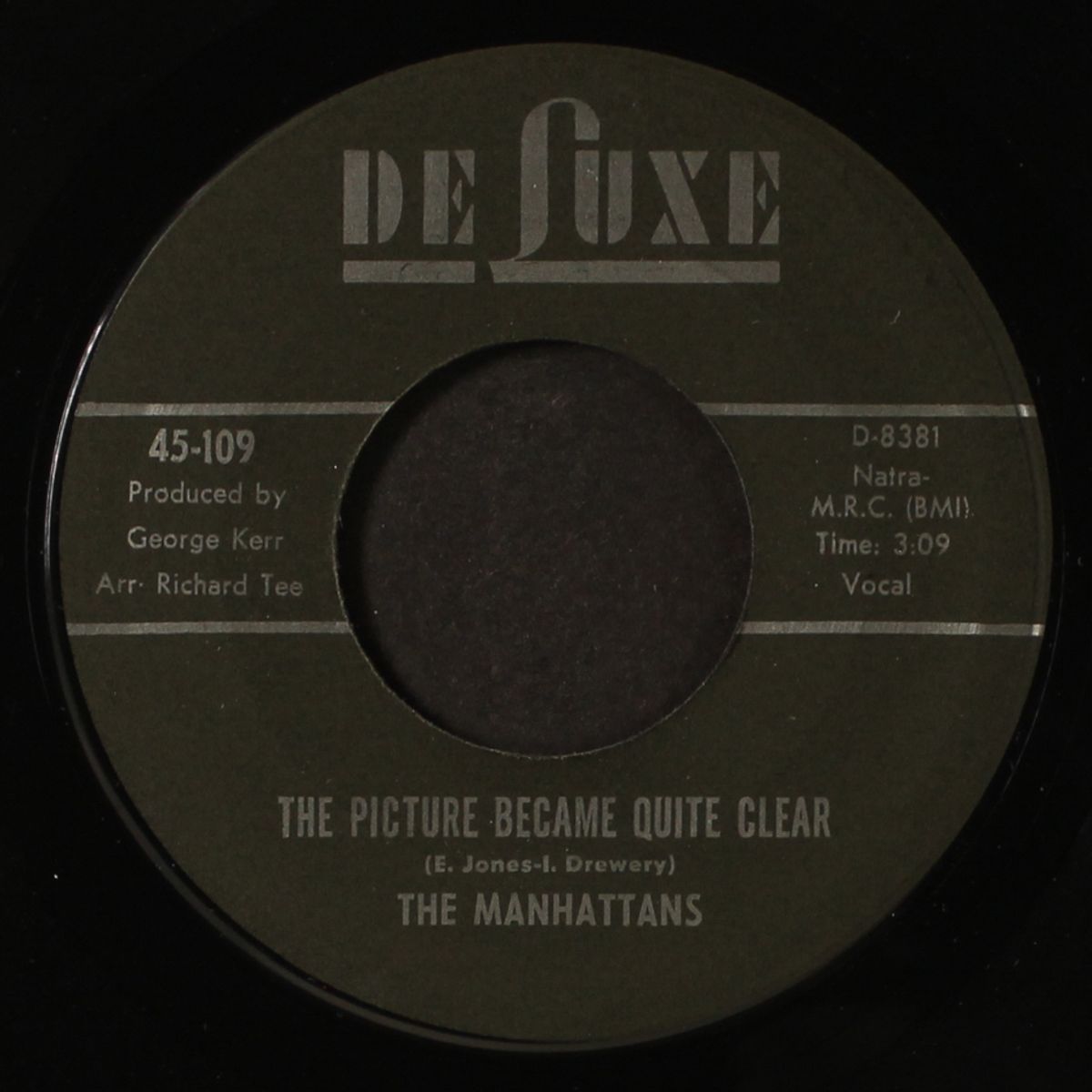 the picture became quite clear / oh' lord i wish i could sleep by MANHATTANS