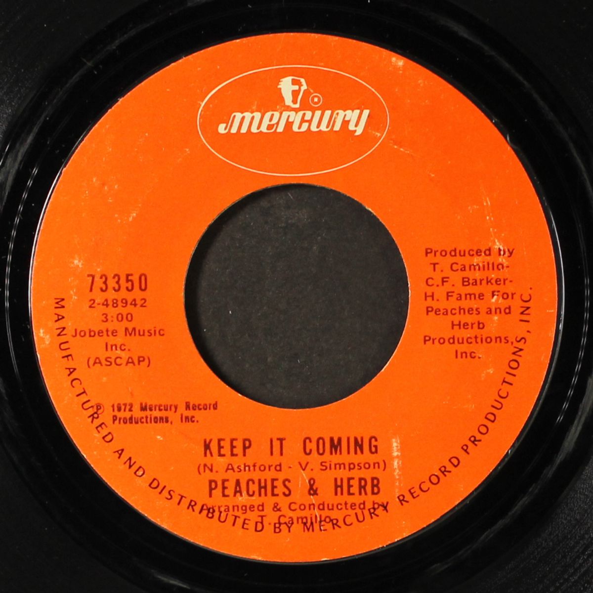 i'm a hurting inside / keep it coming by PEACHES & HERB