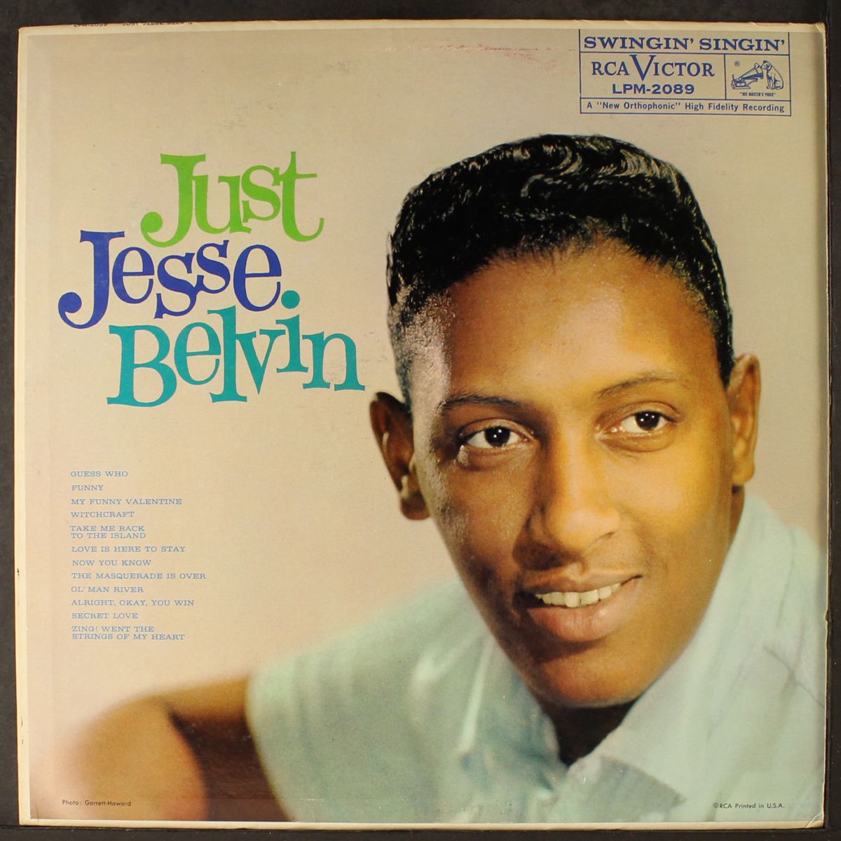 just jesse belvin by JESSE BELVIN