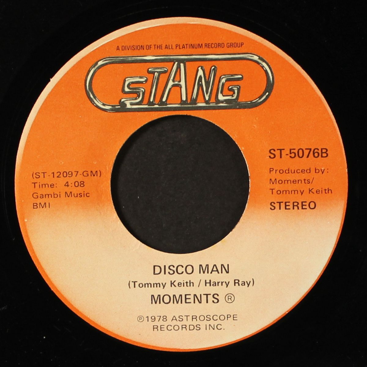 rain in my backyard / disco man by MOMENTS