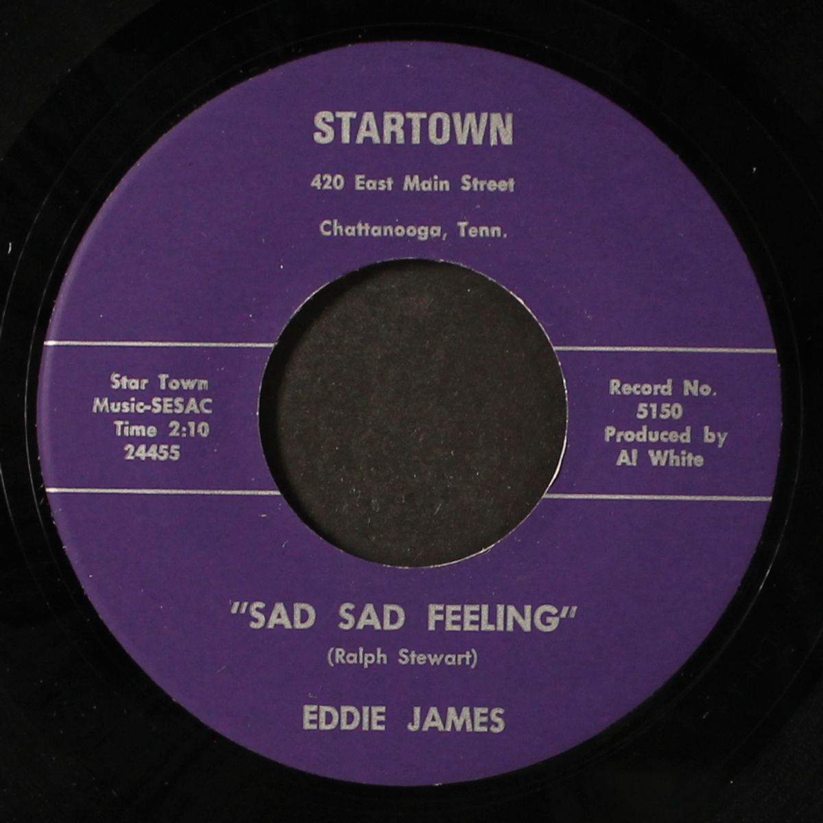 her mamma won't leave us alone / sad sad feeling by EDDIE JAMES