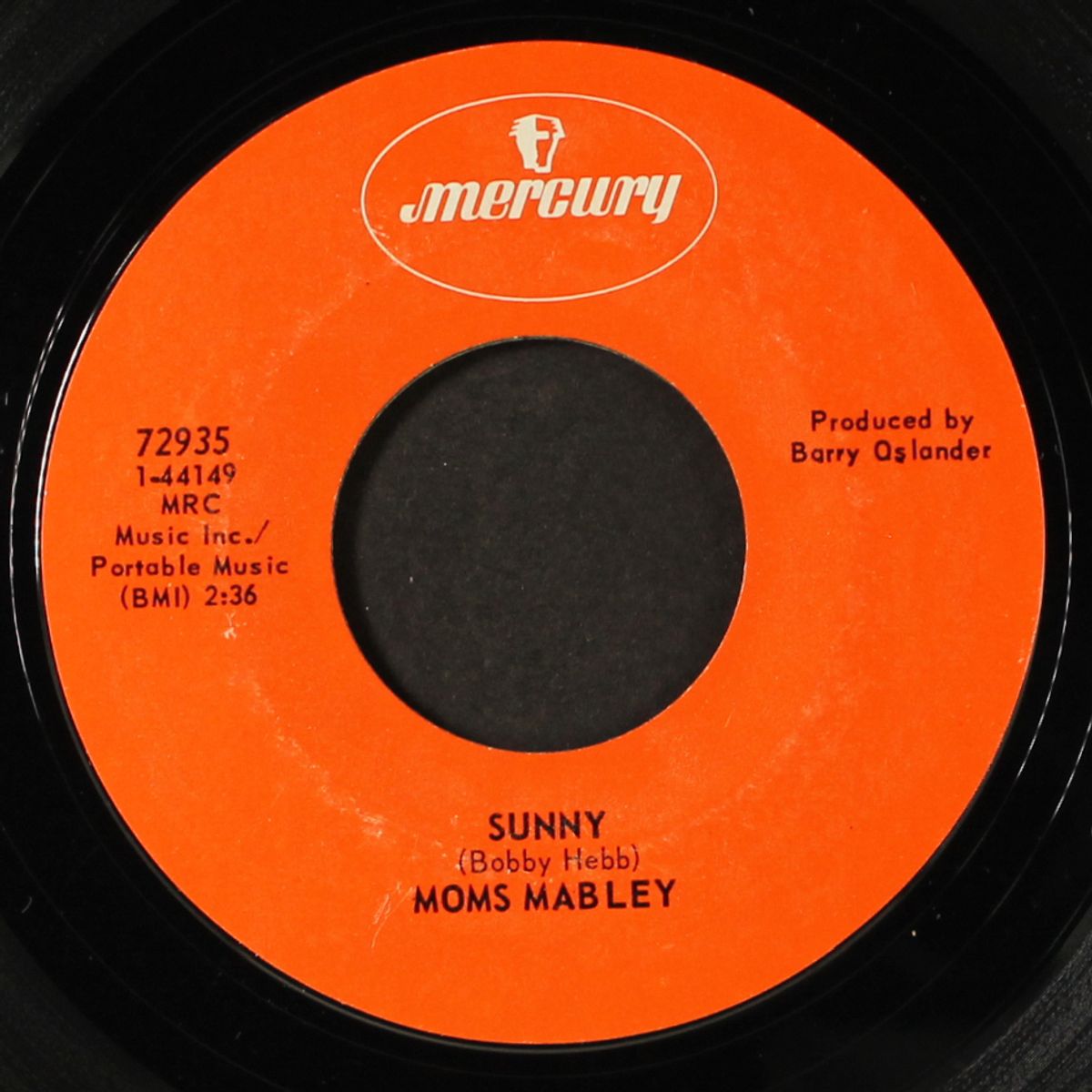 sunny / abraham, martin and john by MOMS MABLEY