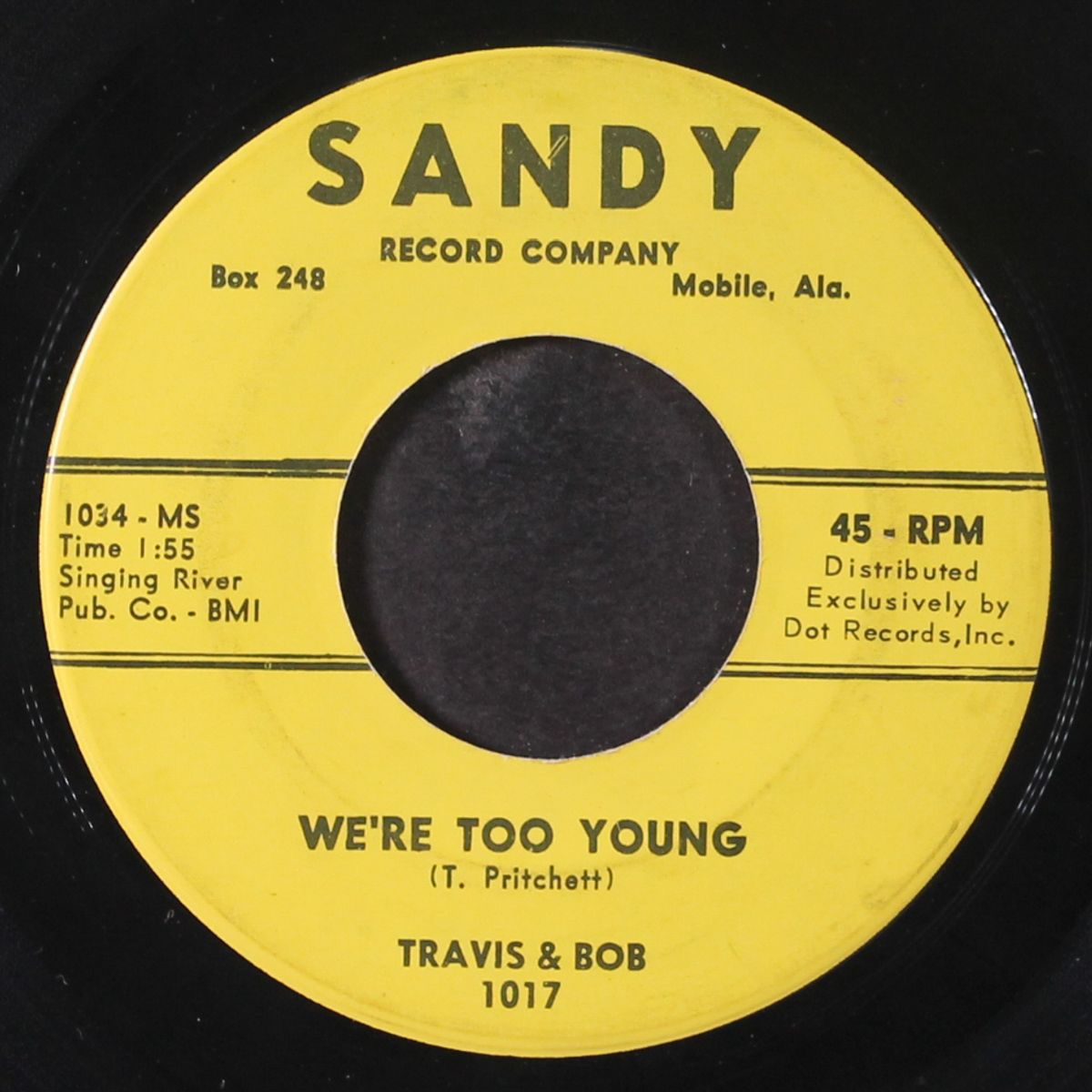 tell him no / we're too young by TRAVIS & BOB