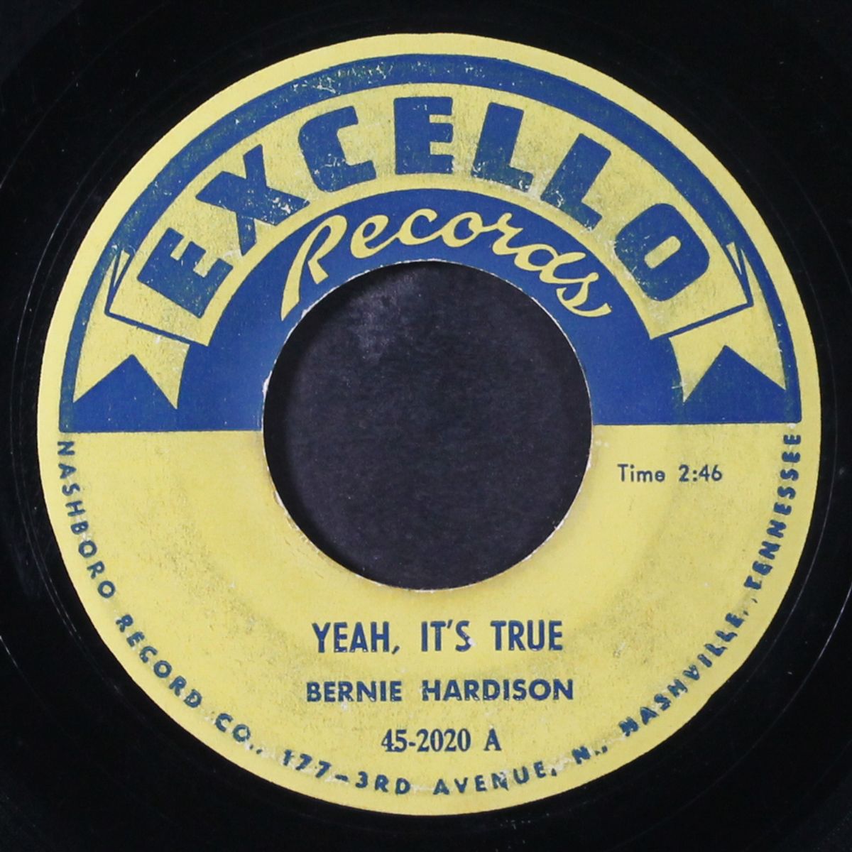 yeah, it's true / love me baby by BERNIE HARDISON
