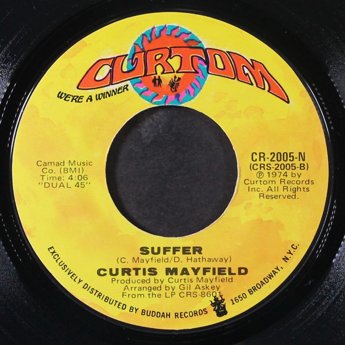 sweet exorcist / suffer by CURTIS MAYFIELD