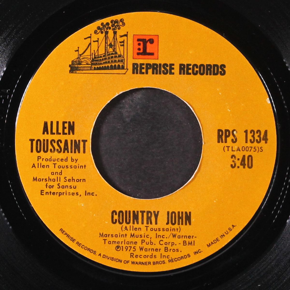 when the party's over / country john by ALLEN TOUSSAINT