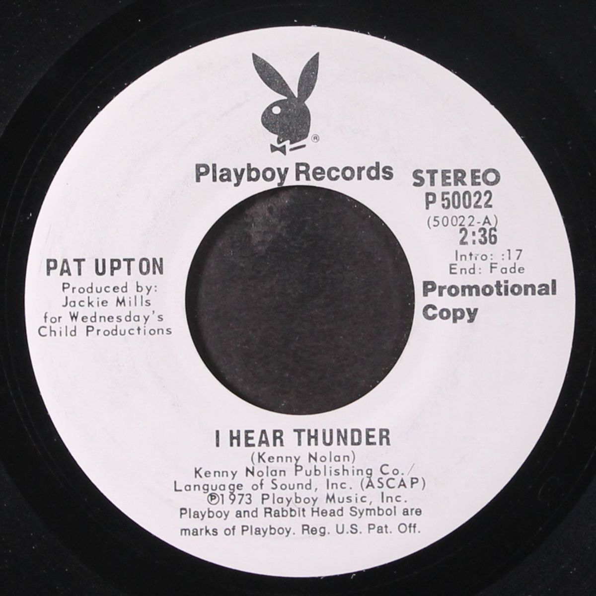 i hear thunder / mono by PAT UPTON