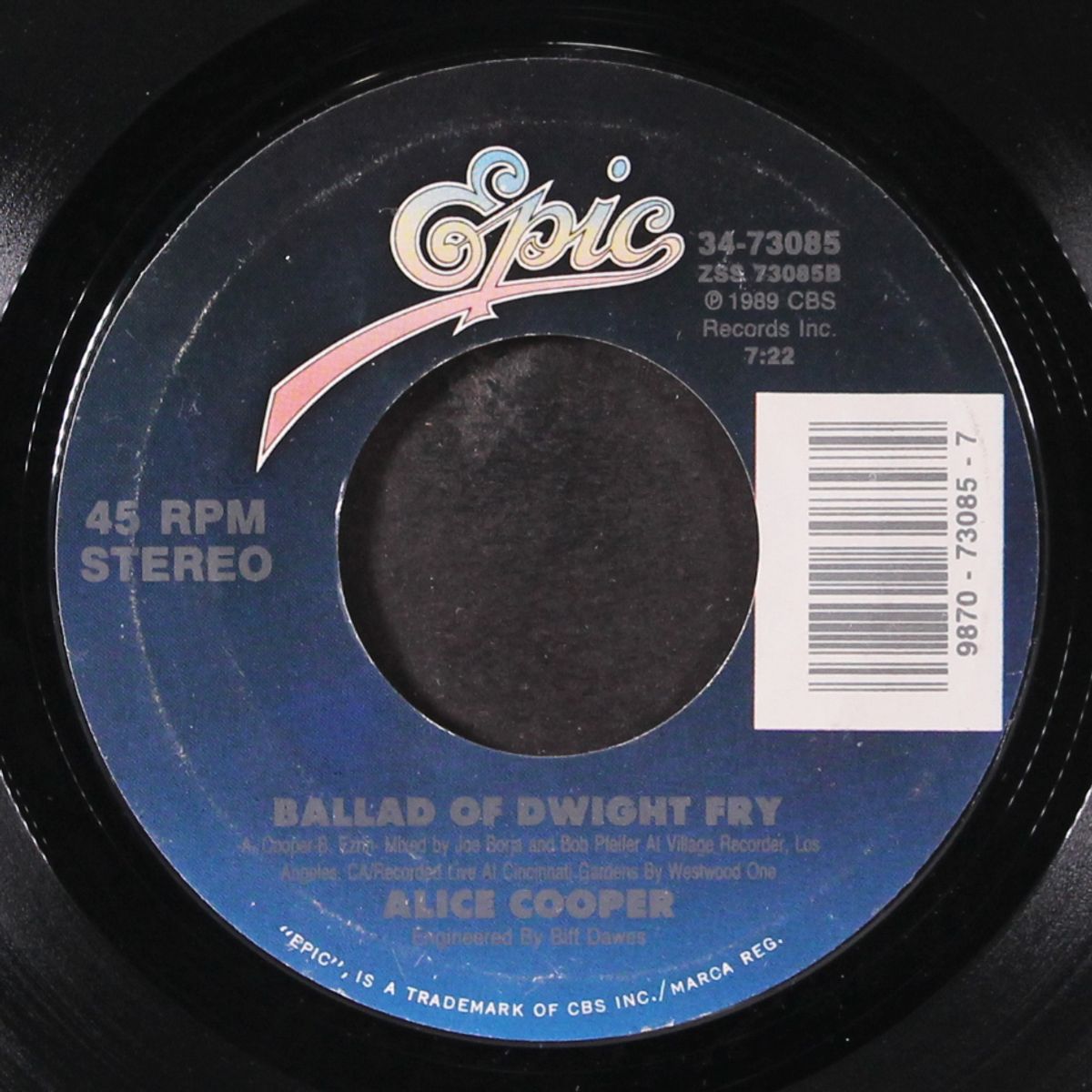 house of fire / ballad of dwight fry by ALICE COOPER
