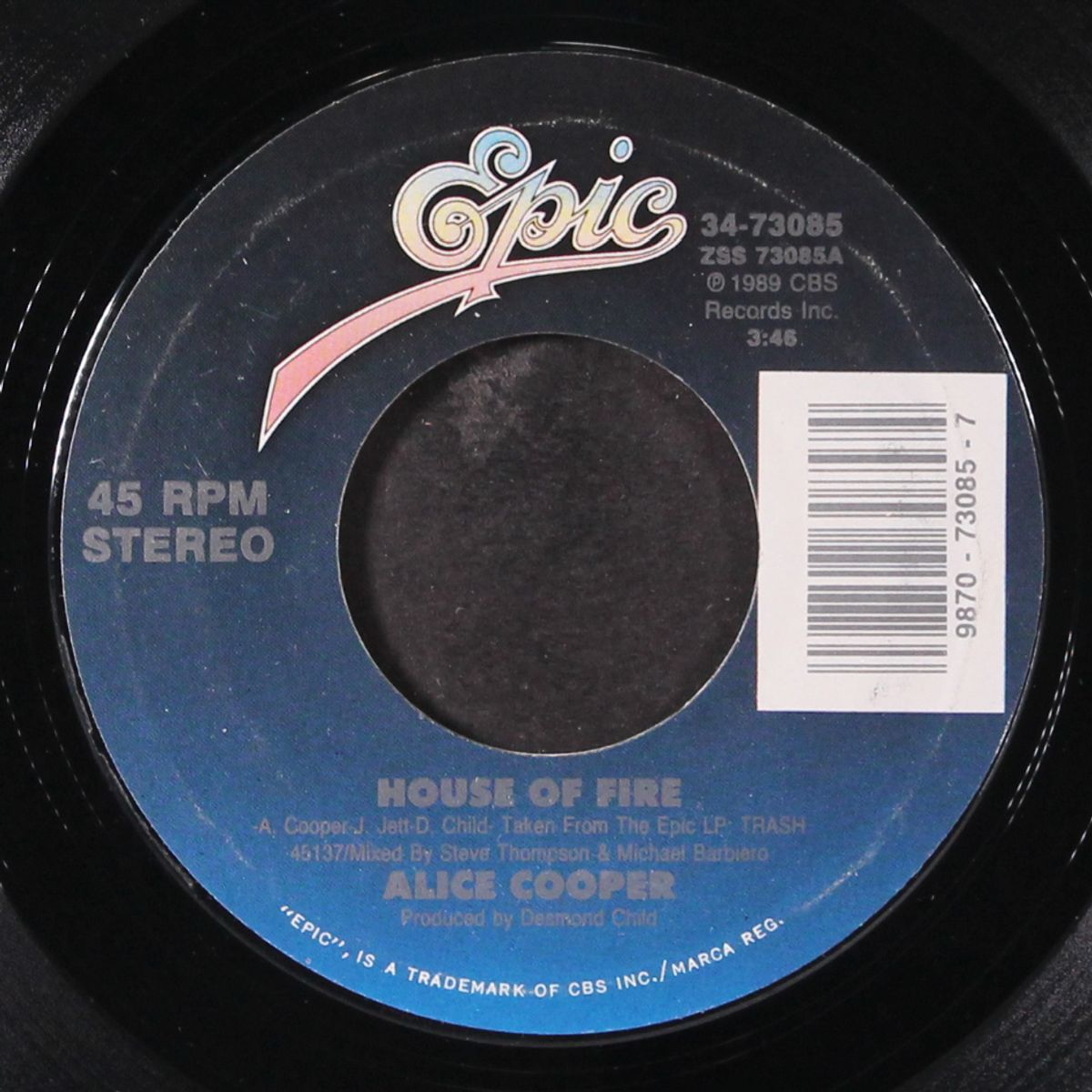 house of fire / ballad of dwight fry by ALICE COOPER