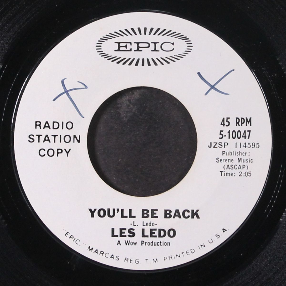 when you're in love / you'll be back by LES LEDO