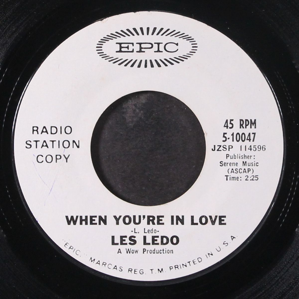 when you're in love / you'll be back by LES LEDO