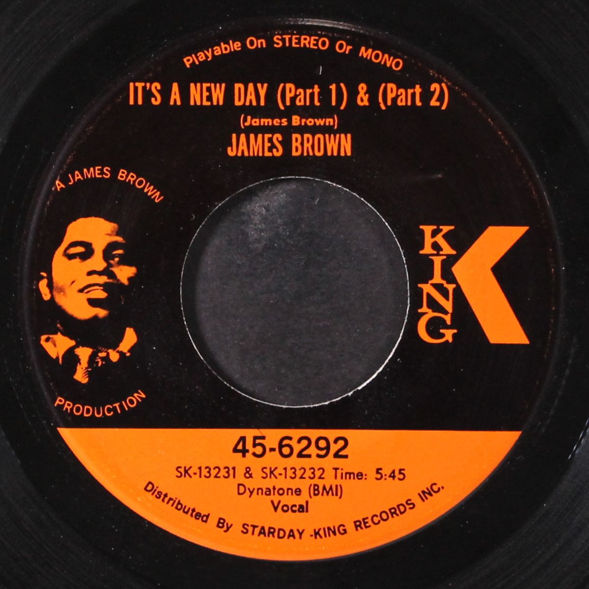 it's a new day / georgia on my mind by JAMES BROWN
