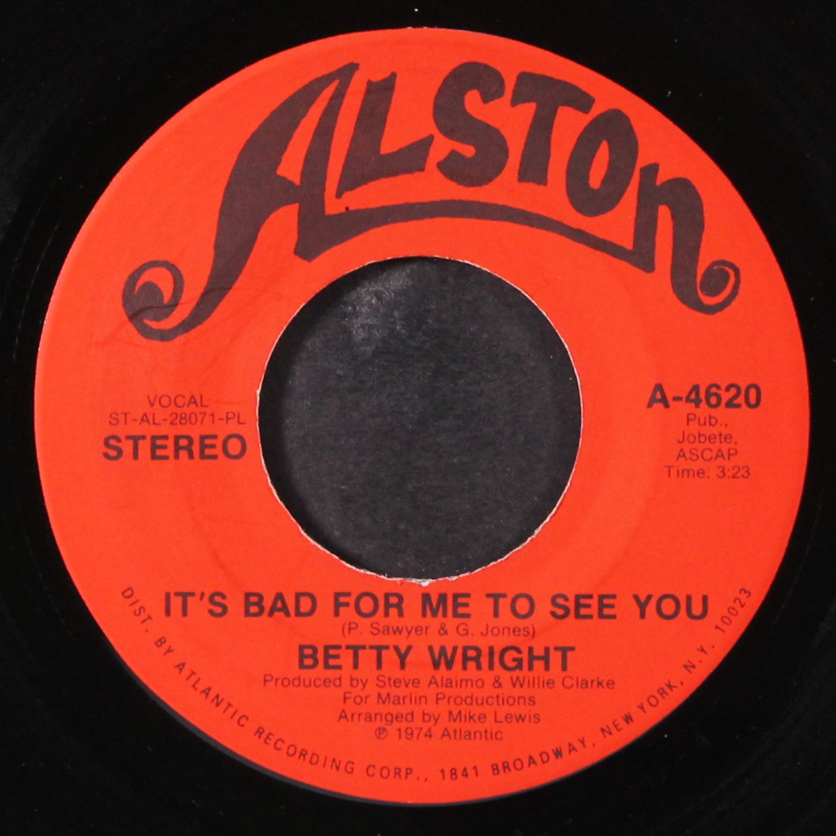 it's bad for you to see me / one thing leads to another by BETTY WRIGHT