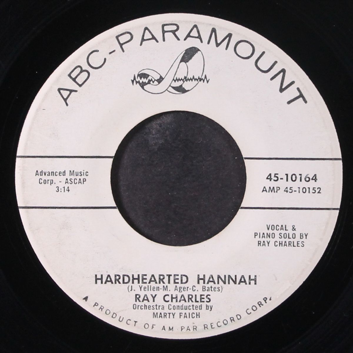 ruby / hard hearted hannah by RAY CHARLES