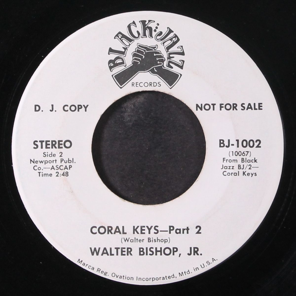 coral keys / pt.2 by WALTER BISHOP JR.