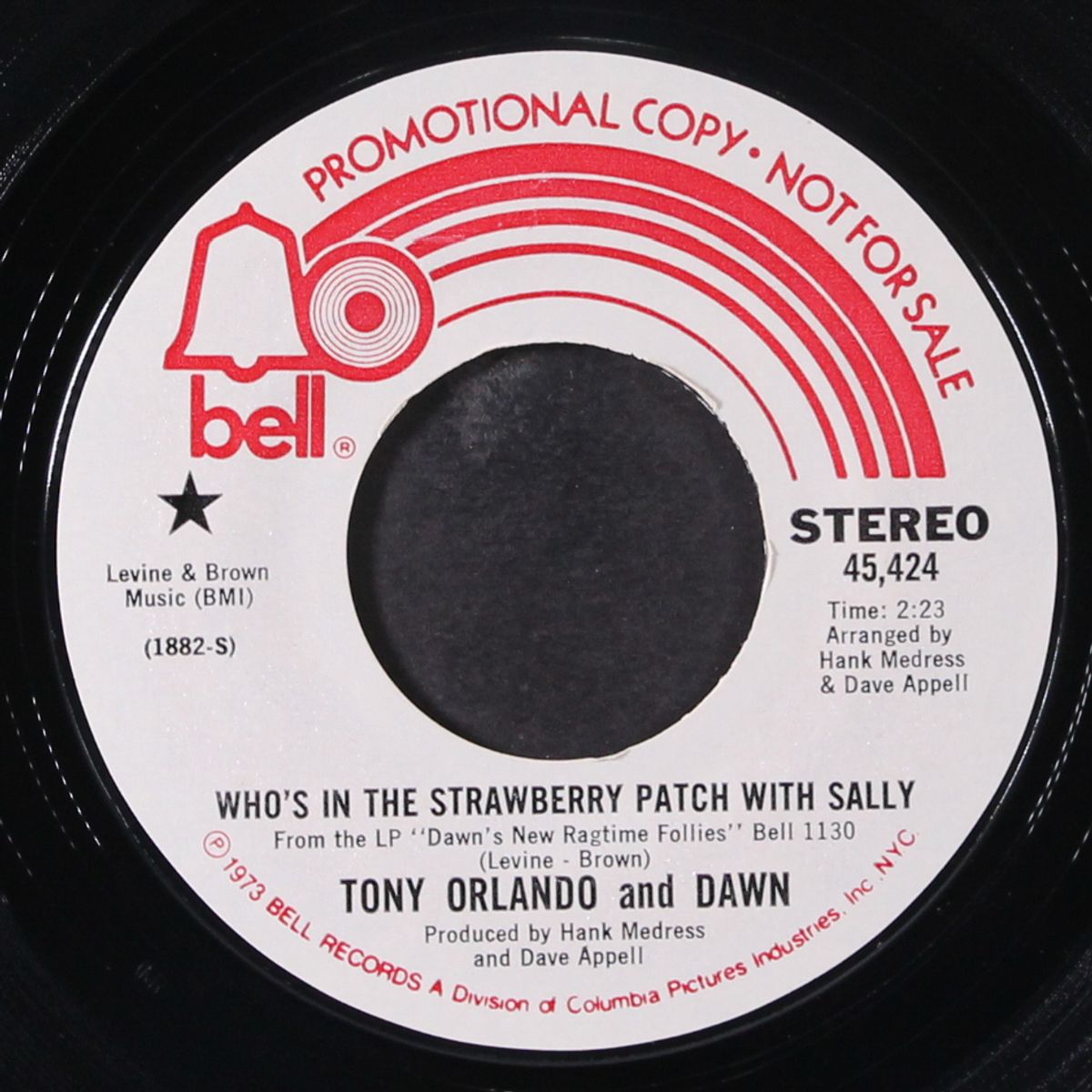 who's in the strawberry patch with sally by TONY ORLANDO & DAWN