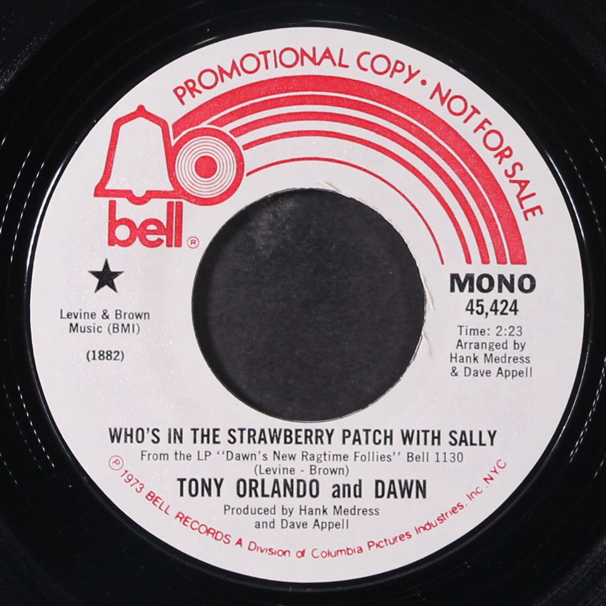 who's in the strawberry patch with sally by TONY ORLANDO & DAWN