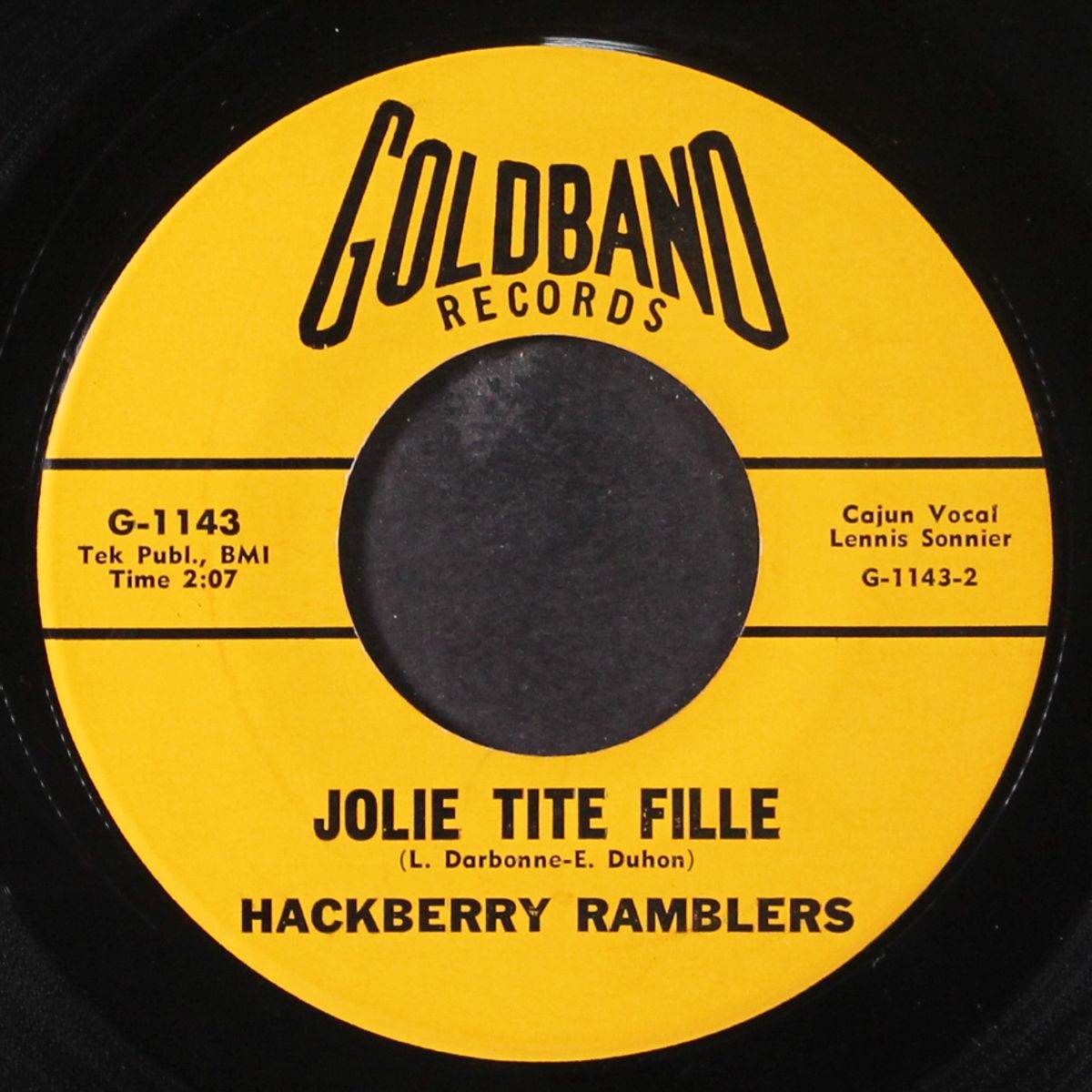 cajun pogo / jolie tite fille by HARLAN DUHON & HACKBERRY RAMBLERS