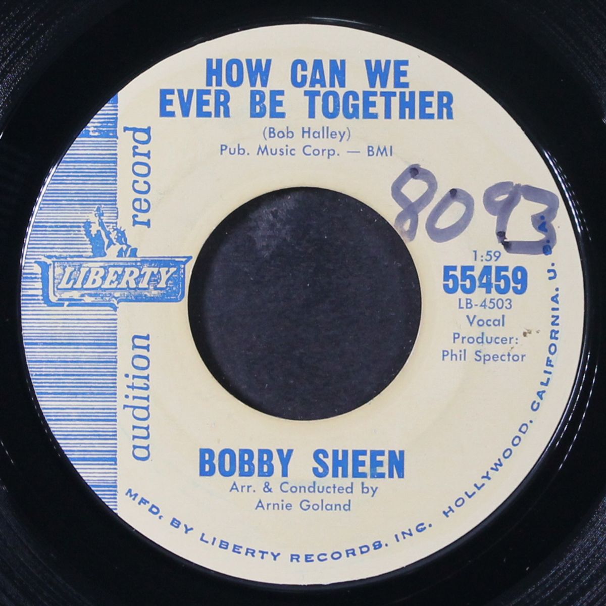 how many nights / how can we ever be together by BOBBY SHEEN
