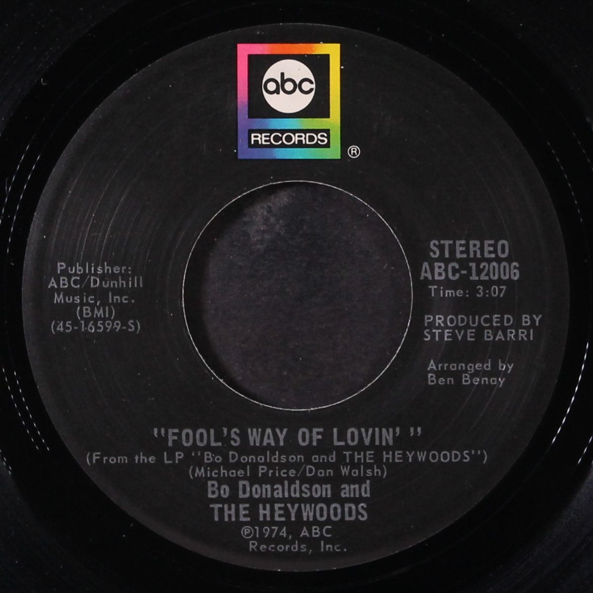 who do you think you are / fool's way of lovin' by BO DONALDSON & HEYWOODS