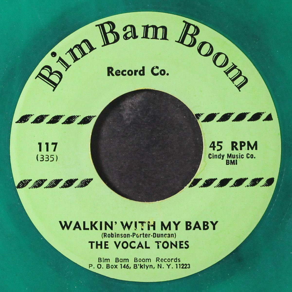 walkin' with my baby / wanna lee by VOCAL TONES