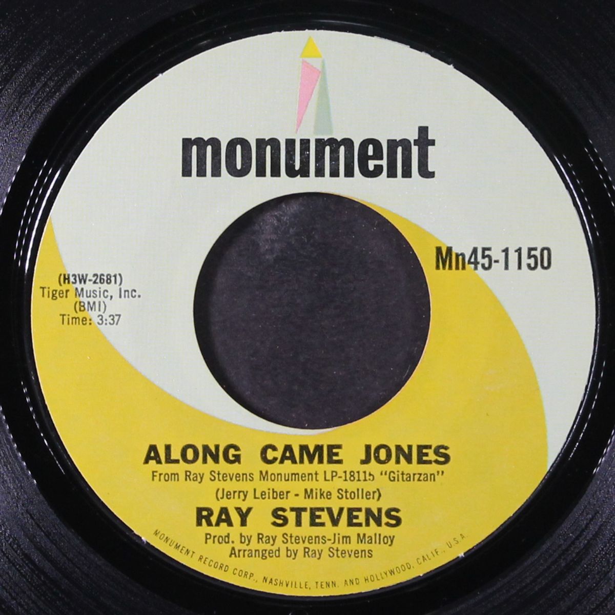along came jones by RAY STEVENS