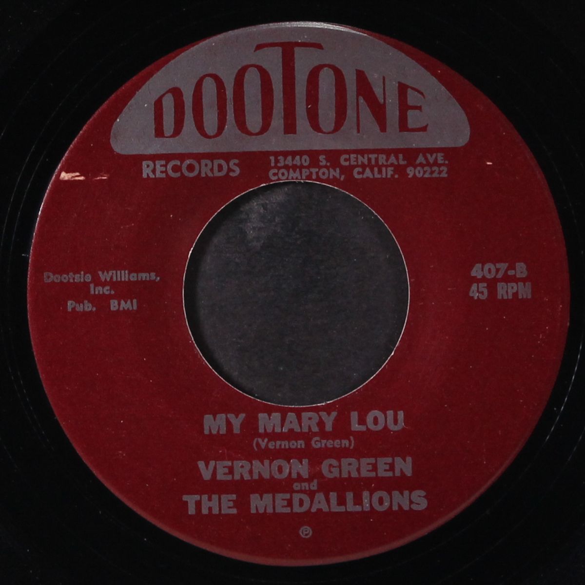 did you have fun / my mary lou by VERNON GREEN & MEDALLIONS