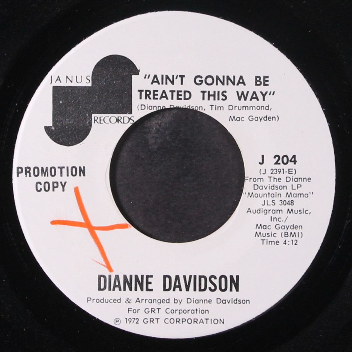 ain't gonna be treated this way by DIANNE DAVIDSON