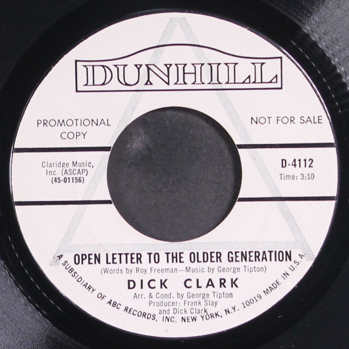open letter to the older generation by DICK CLARK