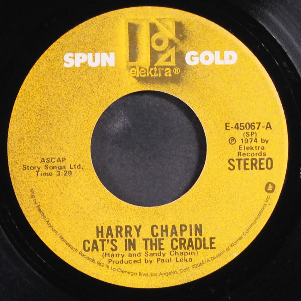 cat's in the cradle / what made america famous? by HARRY CHAPIN