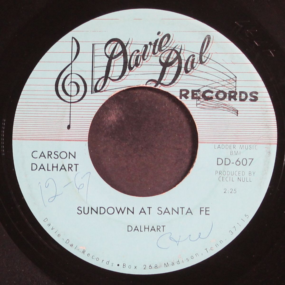 don't let the other cowboys know / sundown at santa fe by CARSON DALHART