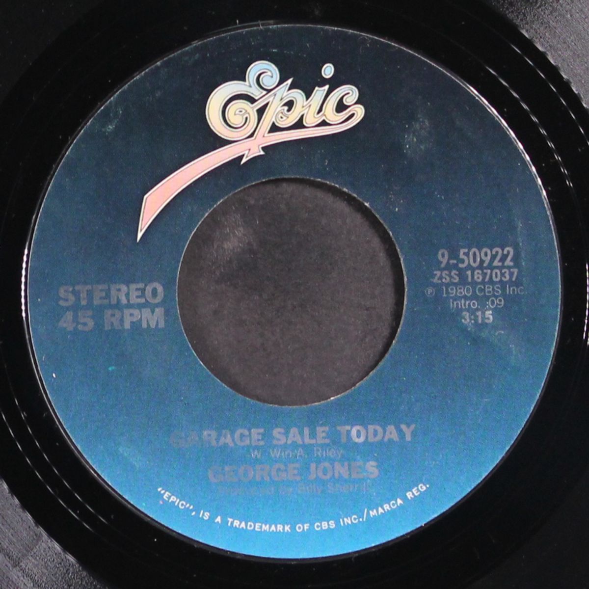 i'm not ready yet / garage sale today by GEORGE JONES