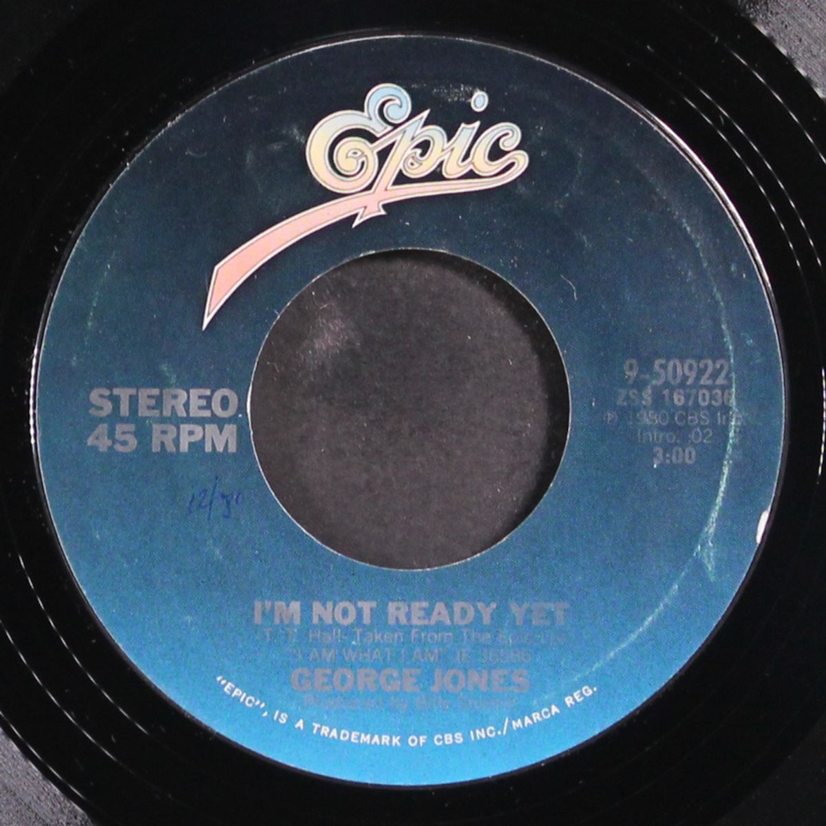 i'm not ready yet / garage sale today by GEORGE JONES
