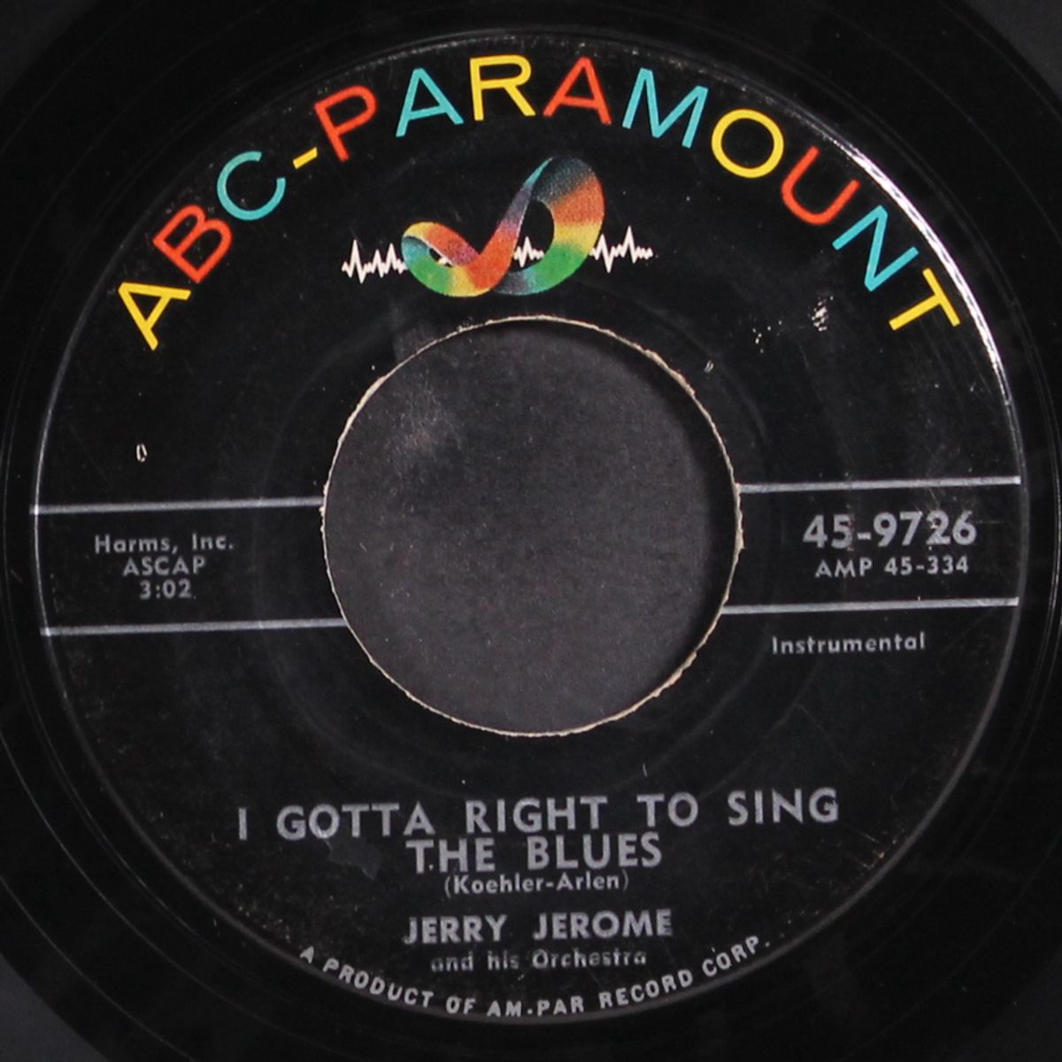 slaughter on tenth avenue / i gotta right to sing the blues by JERRY JEROME
