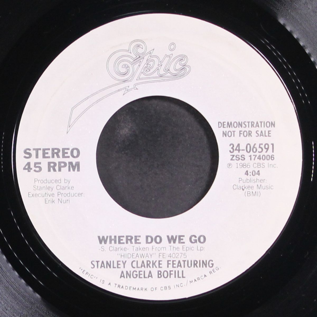 listen to the beat of your heart / where do we go by STANLEY CLARKE