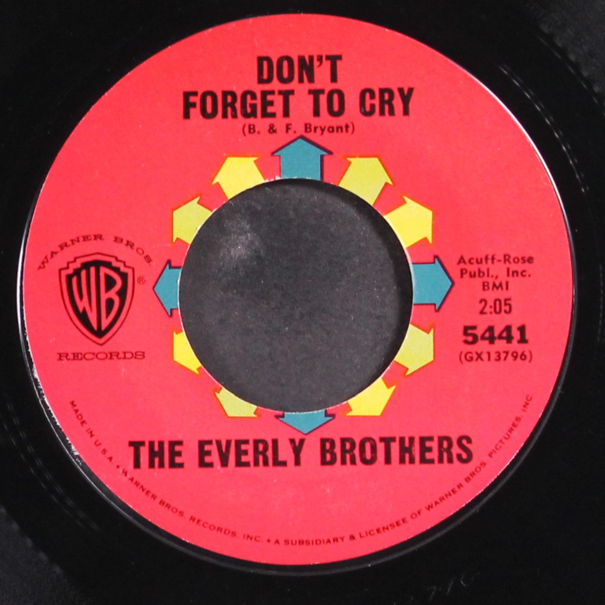 the ferris wheel / don't forget to cry by EVERLY BROTHERS