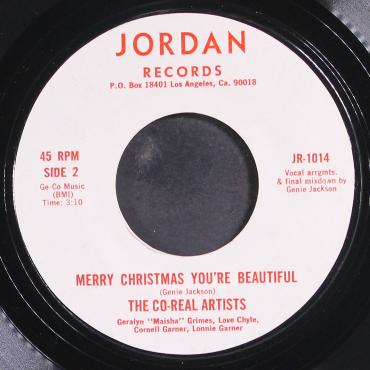 there's a funny thing about christmas / merry christmas you're beautif by GERALYN 'MAISHA' GRIMES