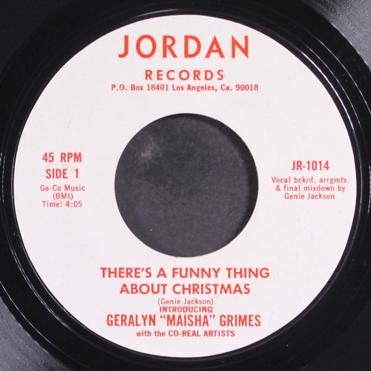 there's a funny thing about christmas / merry christmas you're beautif by GERALYN 'MAISHA' GRIMES