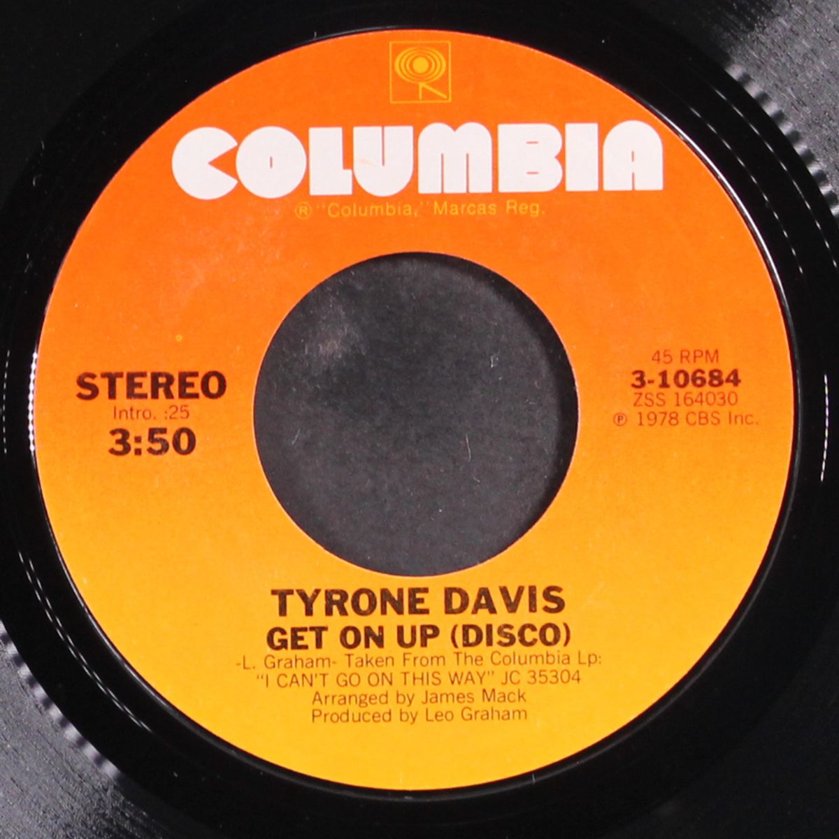 get on up (disco) / it's you , it's you by TYRONE DAVIS