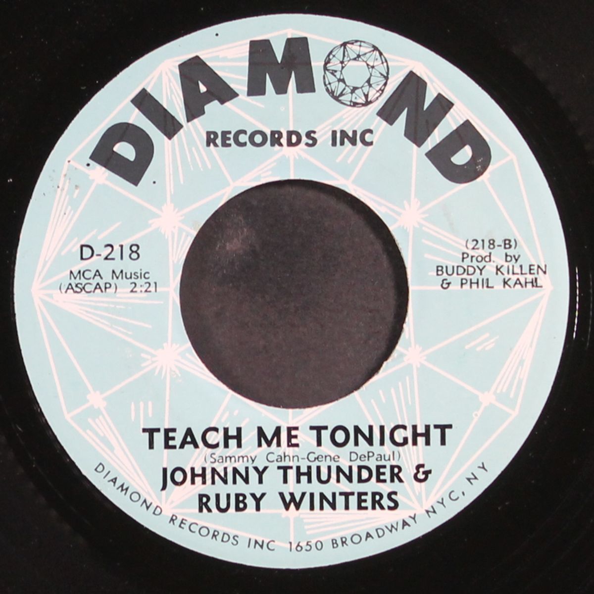make love to me / teach me tonight by JOHNNY THUNDER & RUBY WINTERS