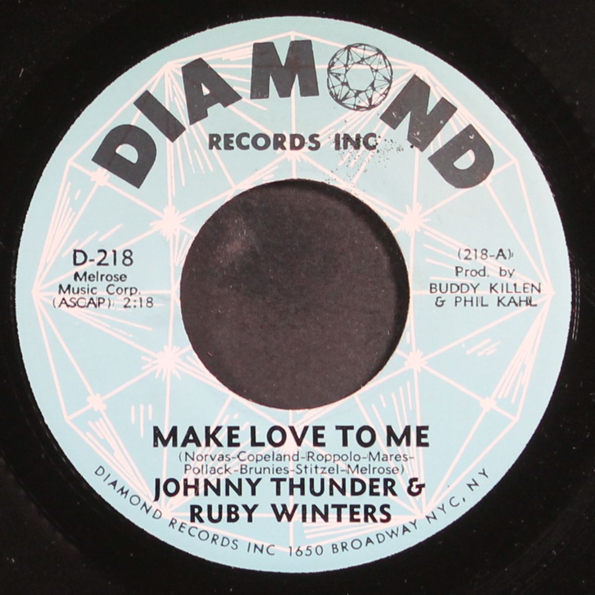 make love to me / teach me tonight by JOHNNY THUNDER & RUBY WINTERS