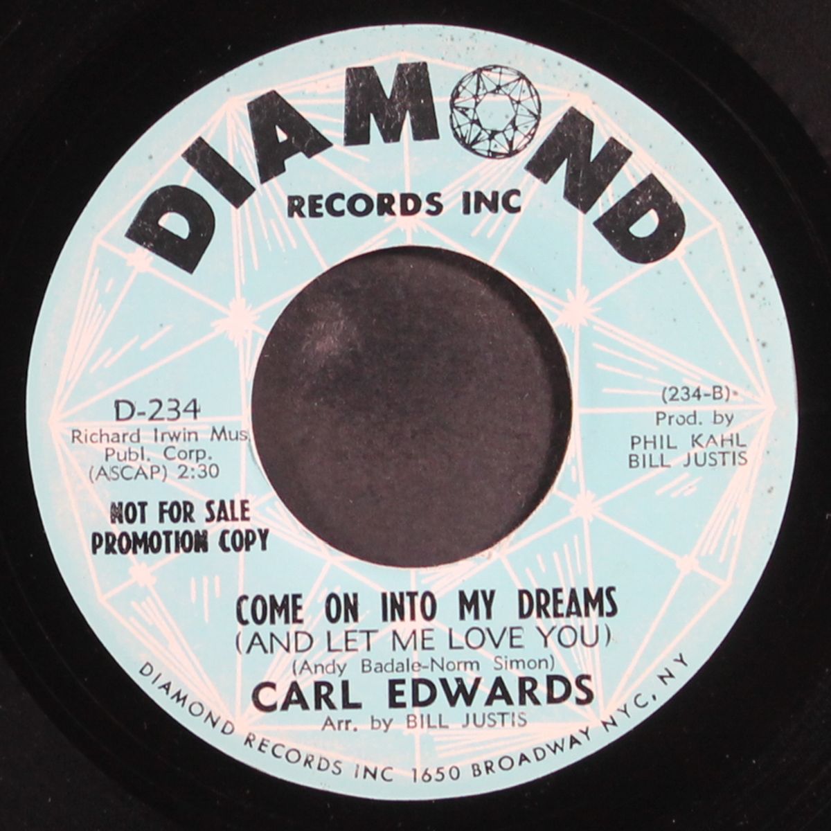 gettin' a groove / come on into my dreams by CARL EDWARDS