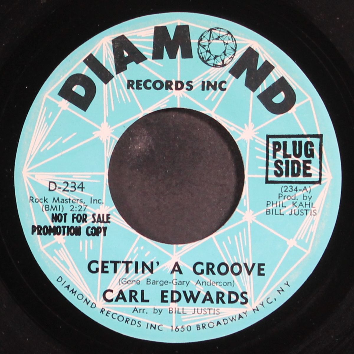 gettin' a groove / come on into my dreams by CARL EDWARDS